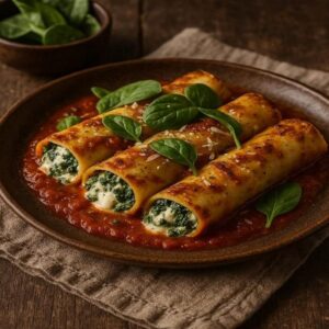 Canelones de espinafres e ricota (600g)